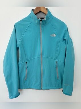 The North Face WindWall Soft Shell Jacket Women’s Medium Blue Full Zip